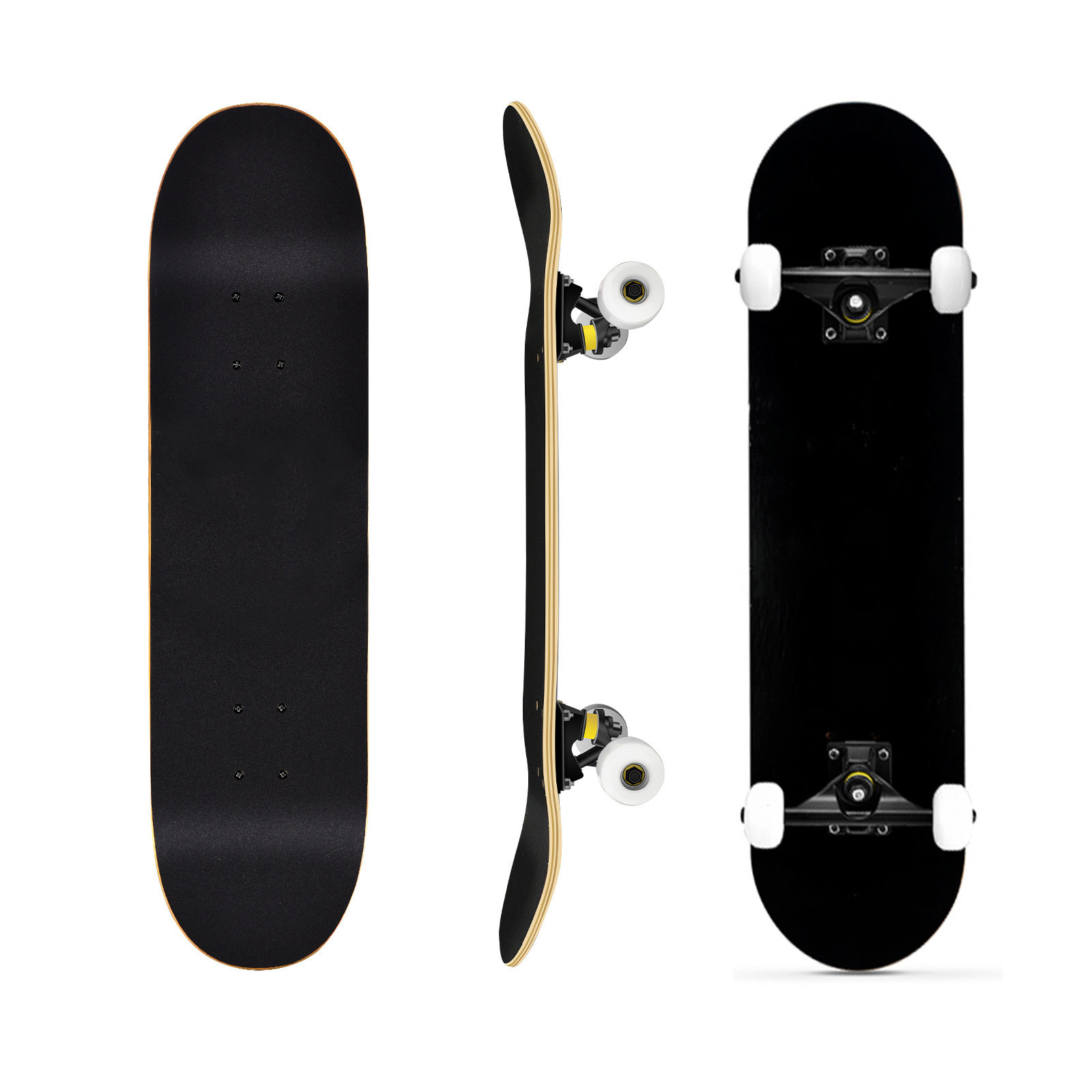 Pure black